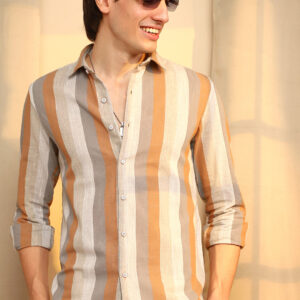 Block-Striped Shirt