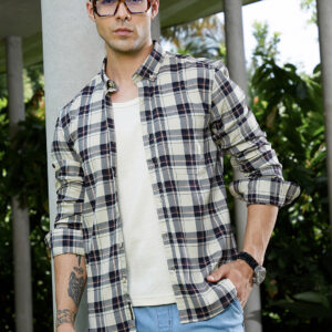 Button-Down Tartan Shirt