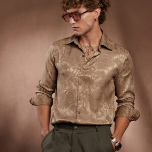 Flora-Textured Shirt